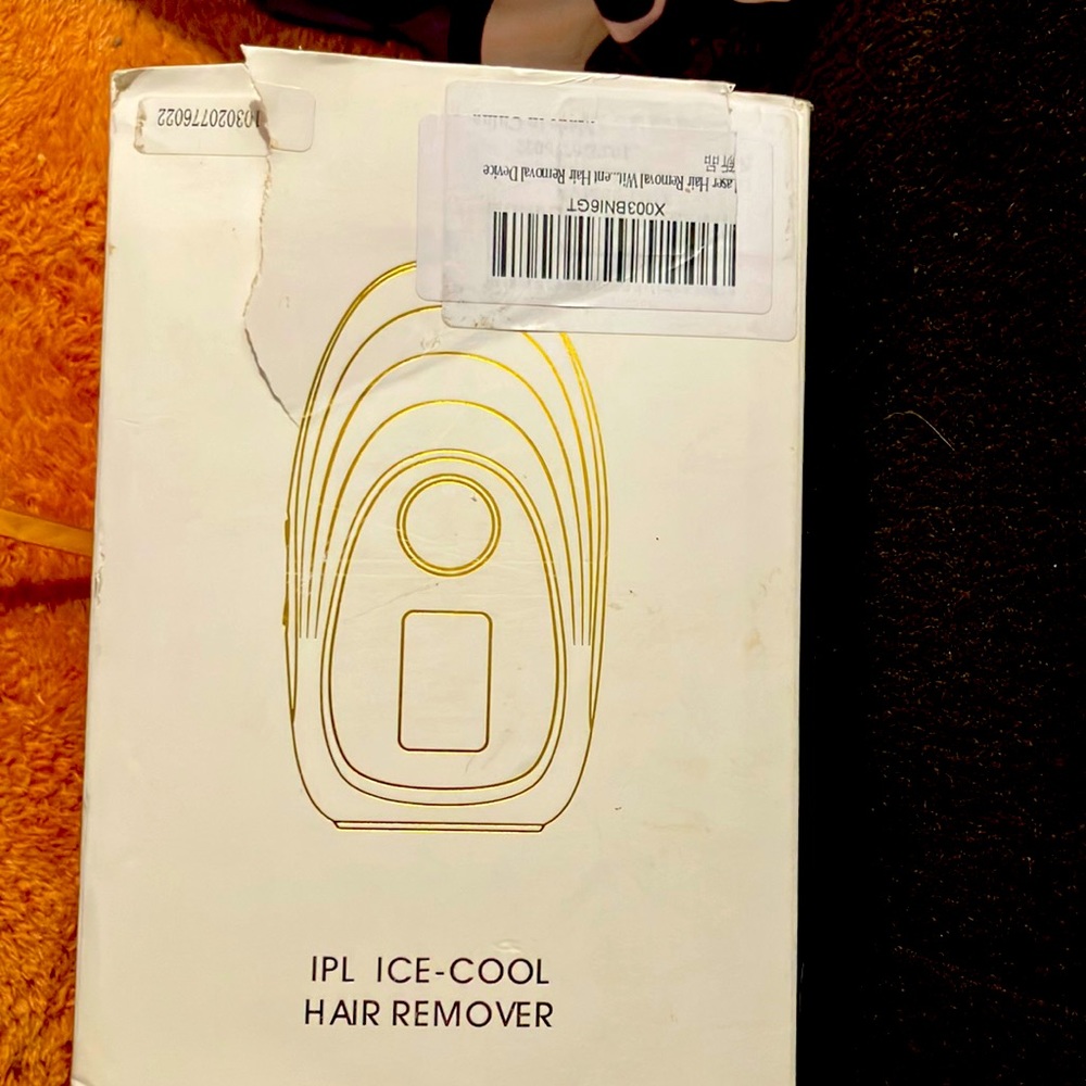 IPL ICE-COOL HAIR REMOVER EPILATOR new in box